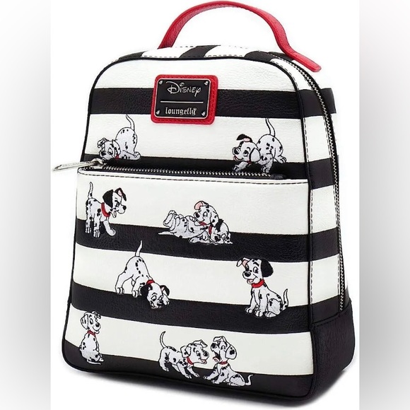 101 Dalmatians Disney Loungefly Backpack in Factory Bubble Wrap - Picture 3 of 8